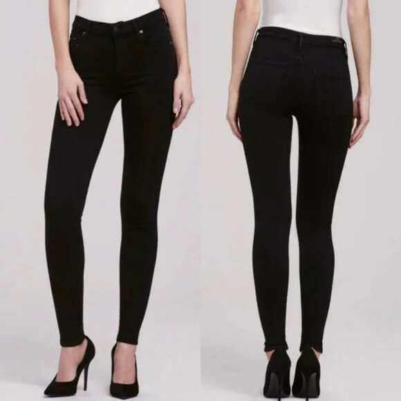 Citizen of Humanity Rocket High Rise Skinny in Black - Picture 1 of 9